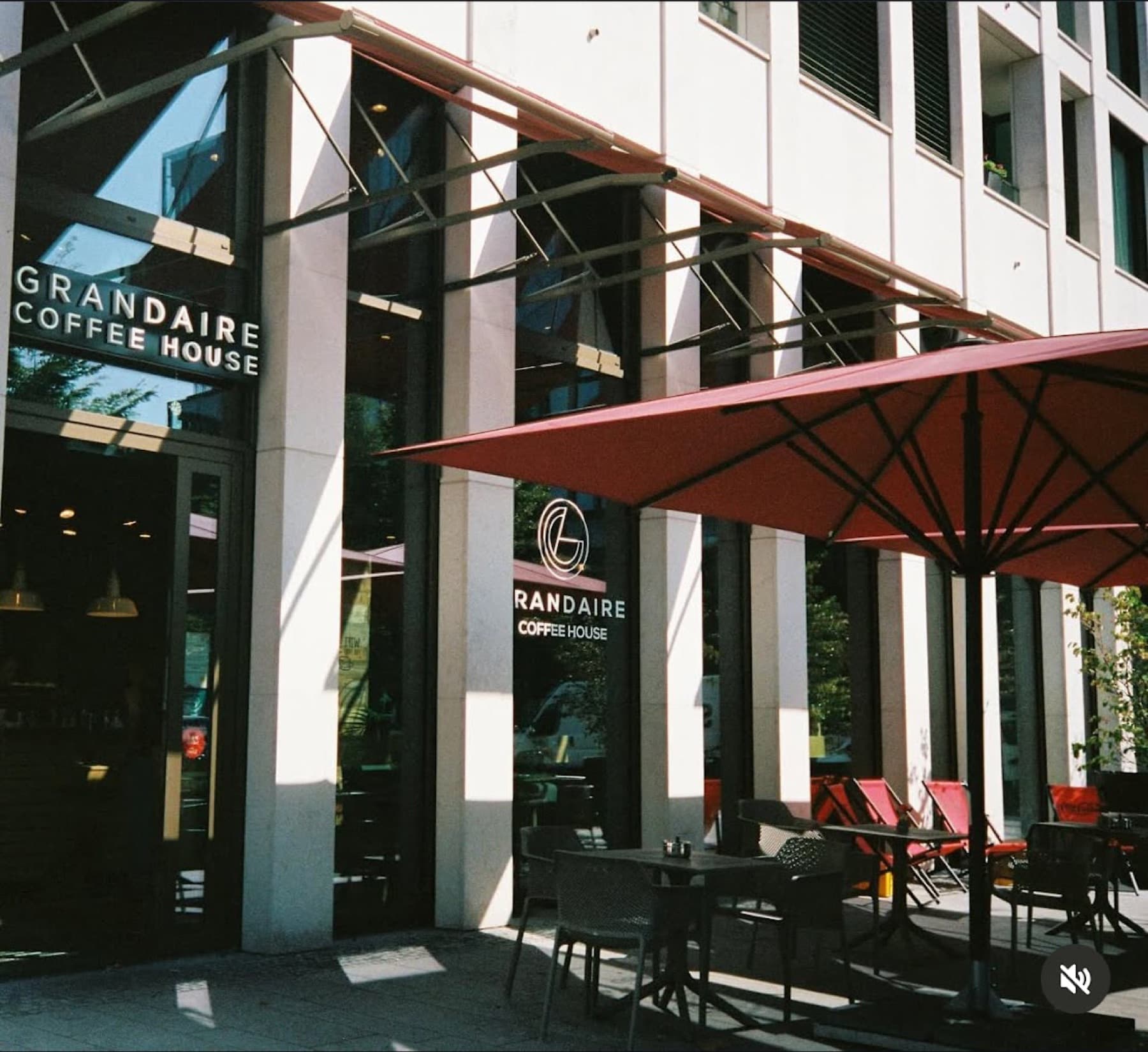Innenraum des Café Grandaire am Alexanderplatz